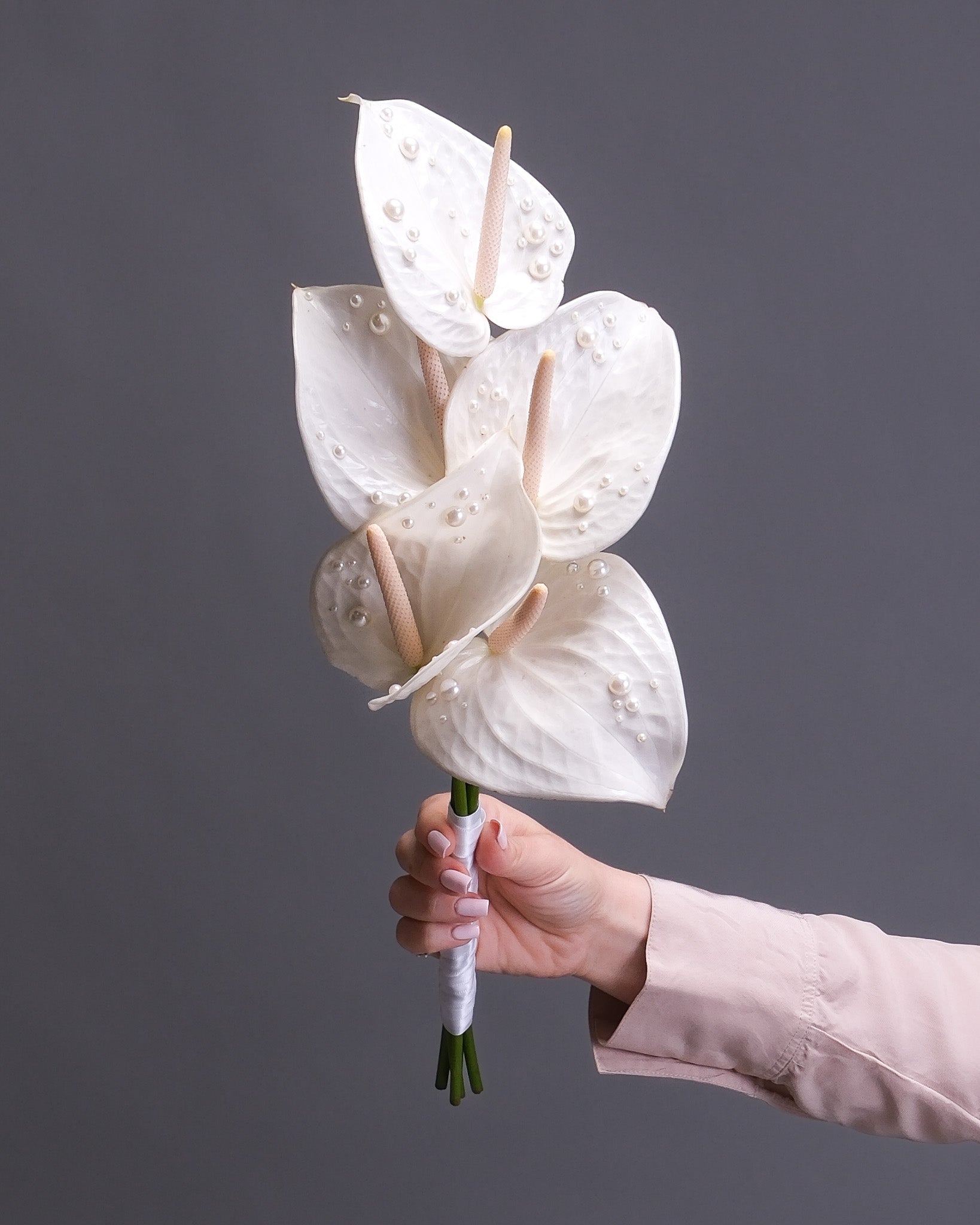 Minimalist Bridal Bouquet | Modern Wedding Flowers SF