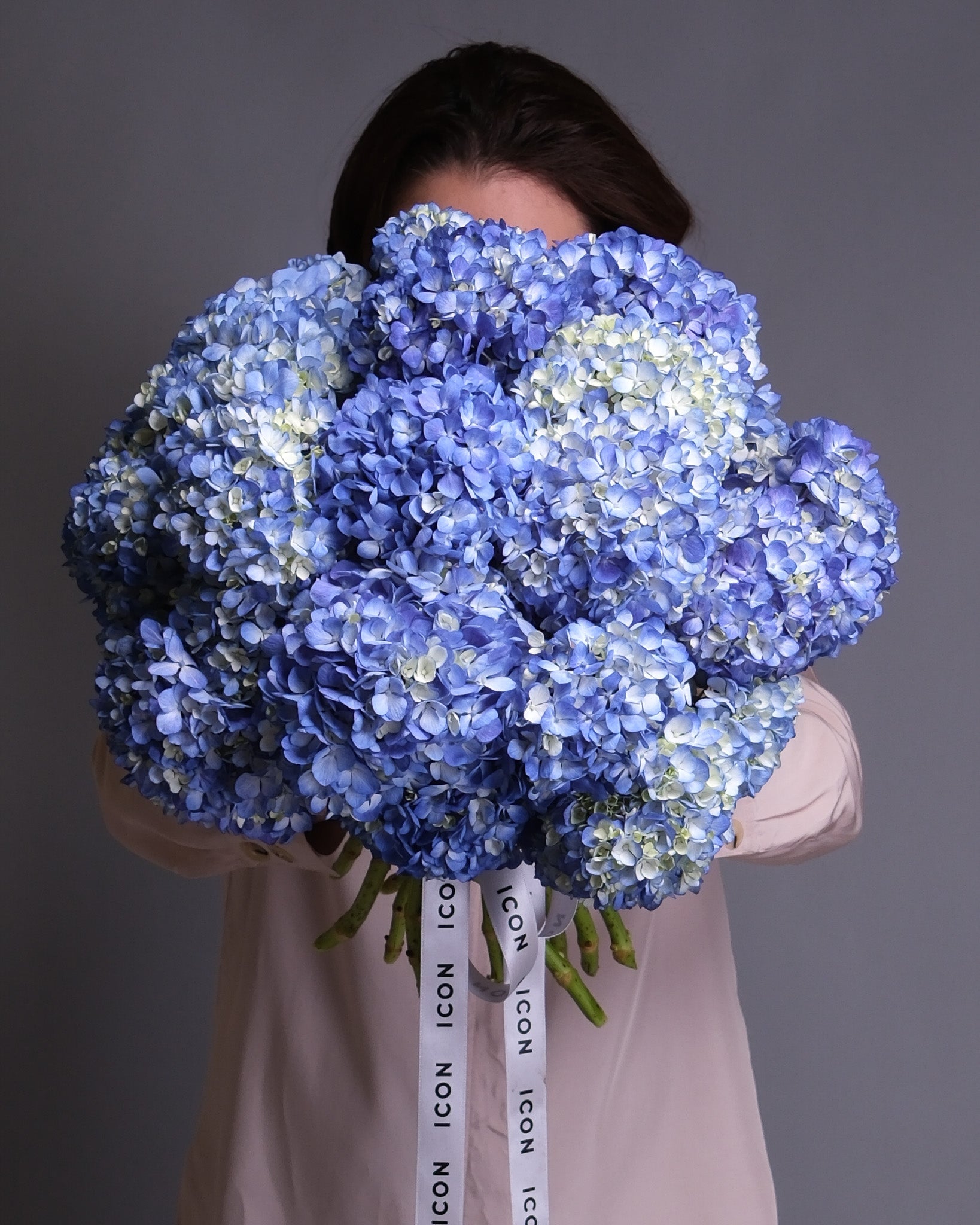 Blue Hydrangeas Bouquet