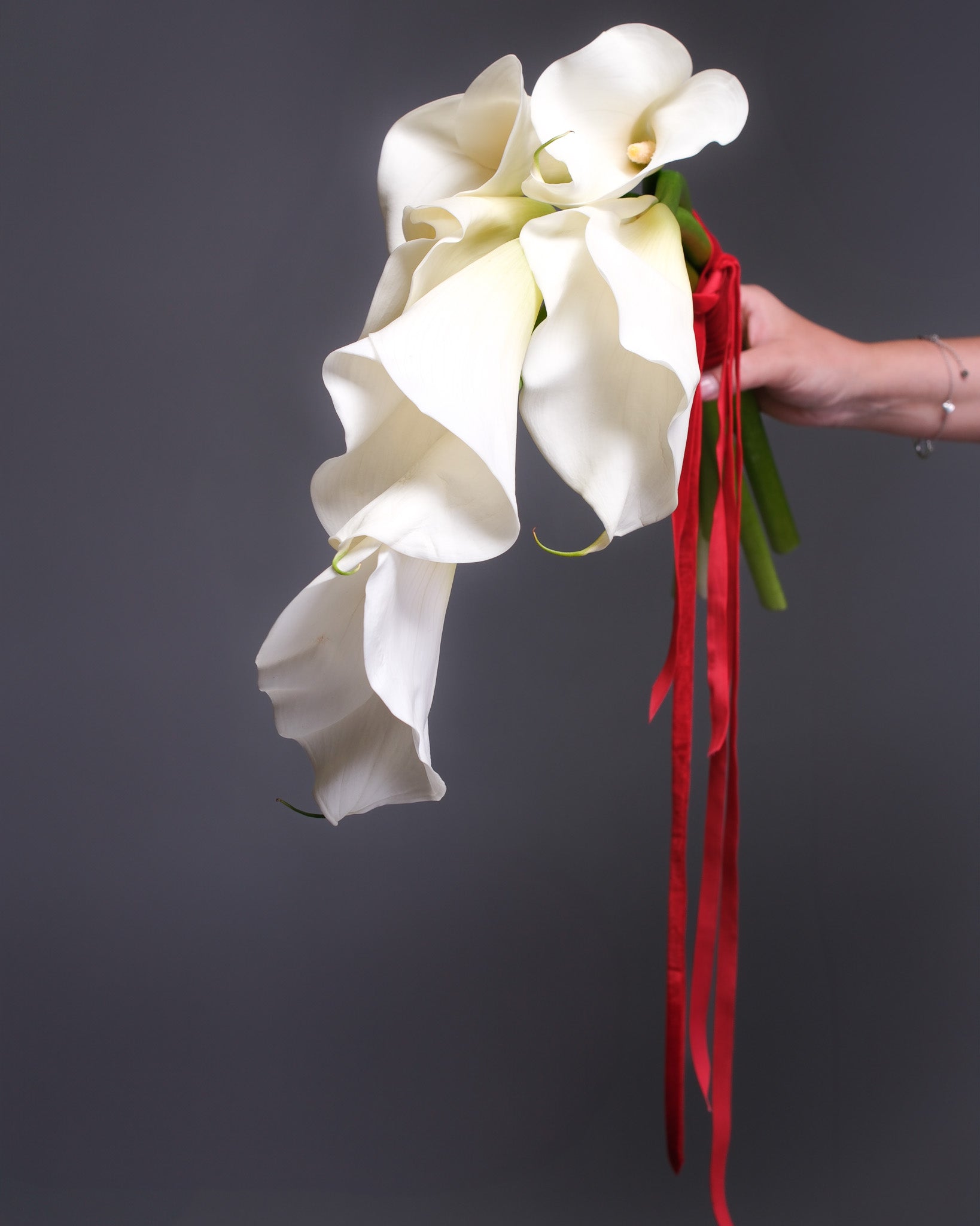 white lily bridal Calla Lily Bridal Bouquet | Wedding Flowers San Francisco