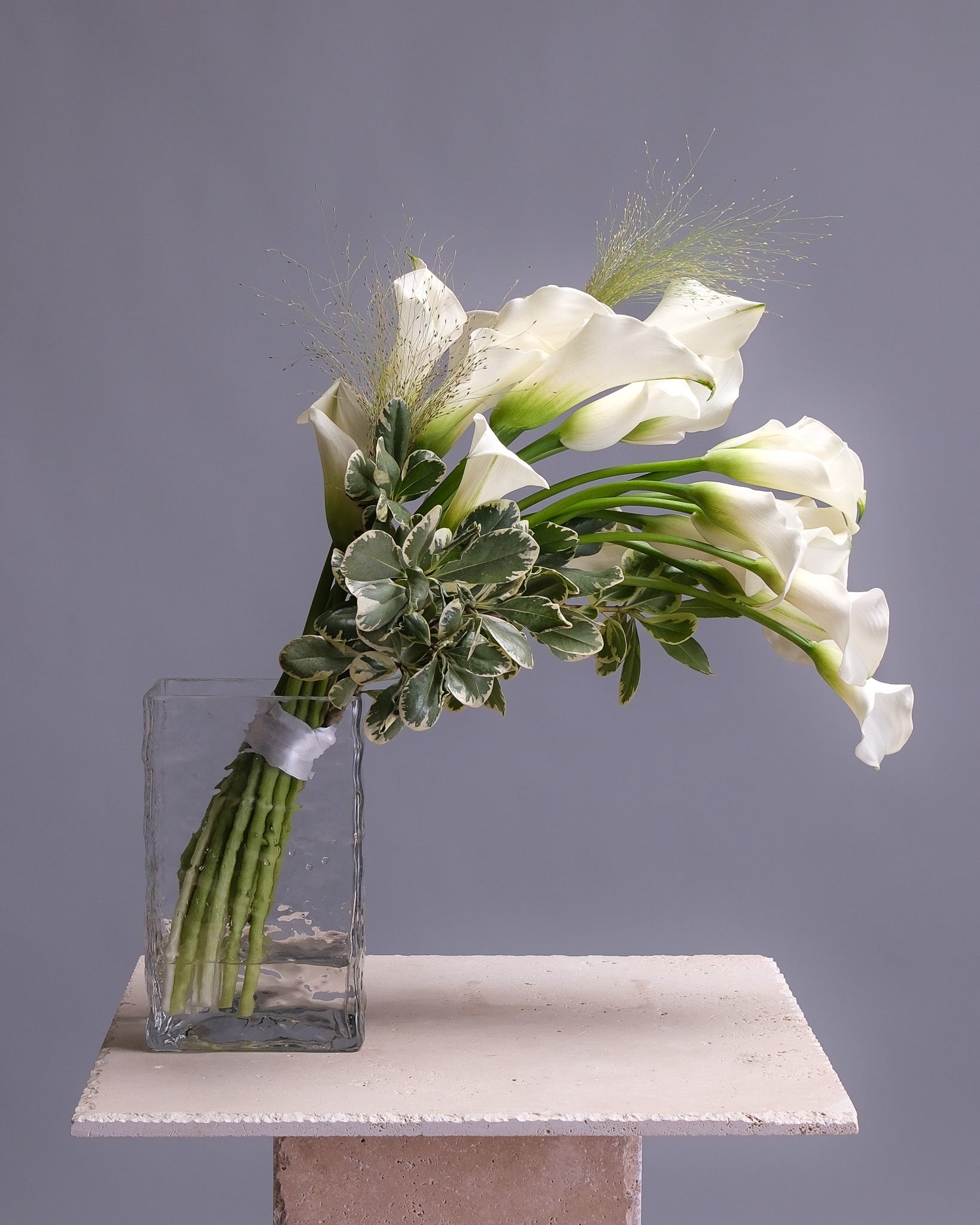 white lily florist White Lilies of Seattle Bouquet