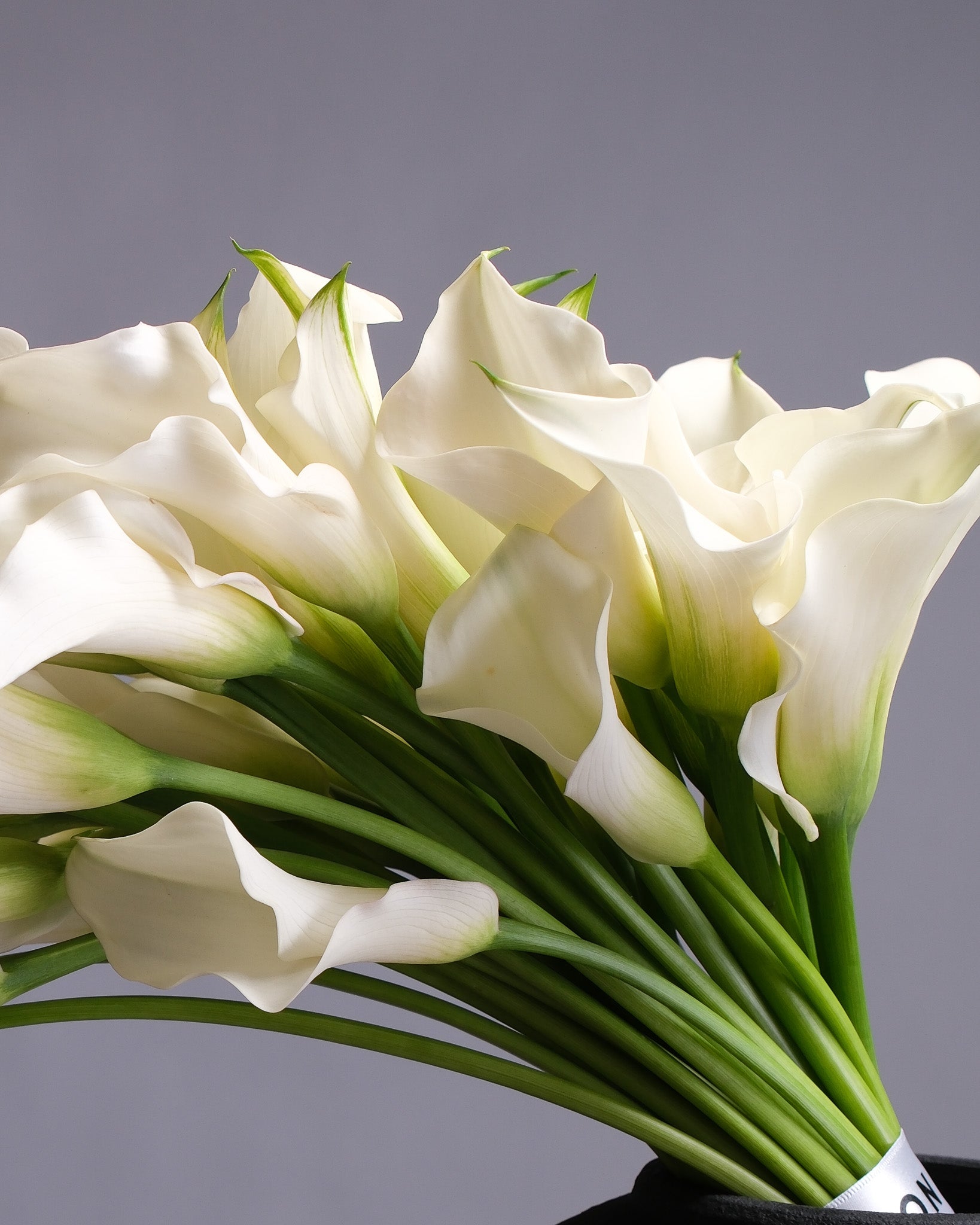 White Calla Lilies Bouquet