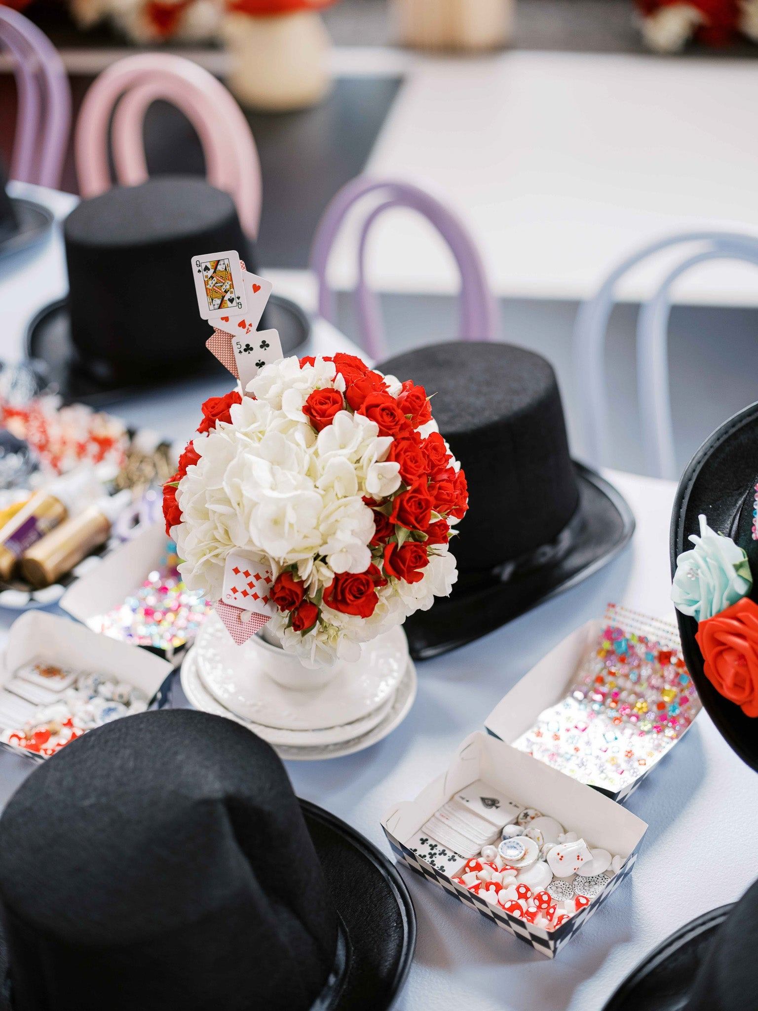 Flower Decor for Your Events: Alice in Wonderland–Inspired Floral Styling by Flower Icon