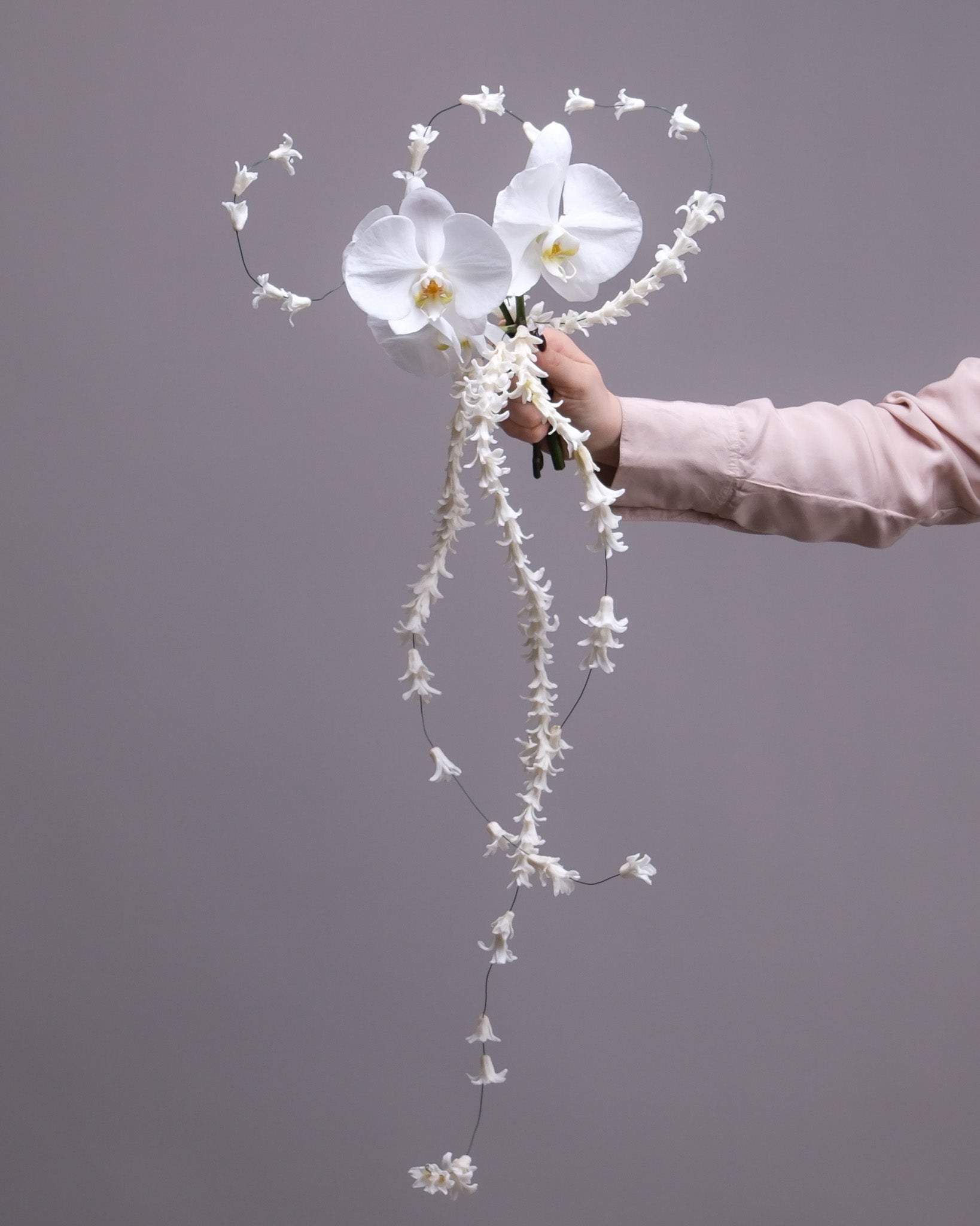 The White Orbit Bouquet & Boutonniere
