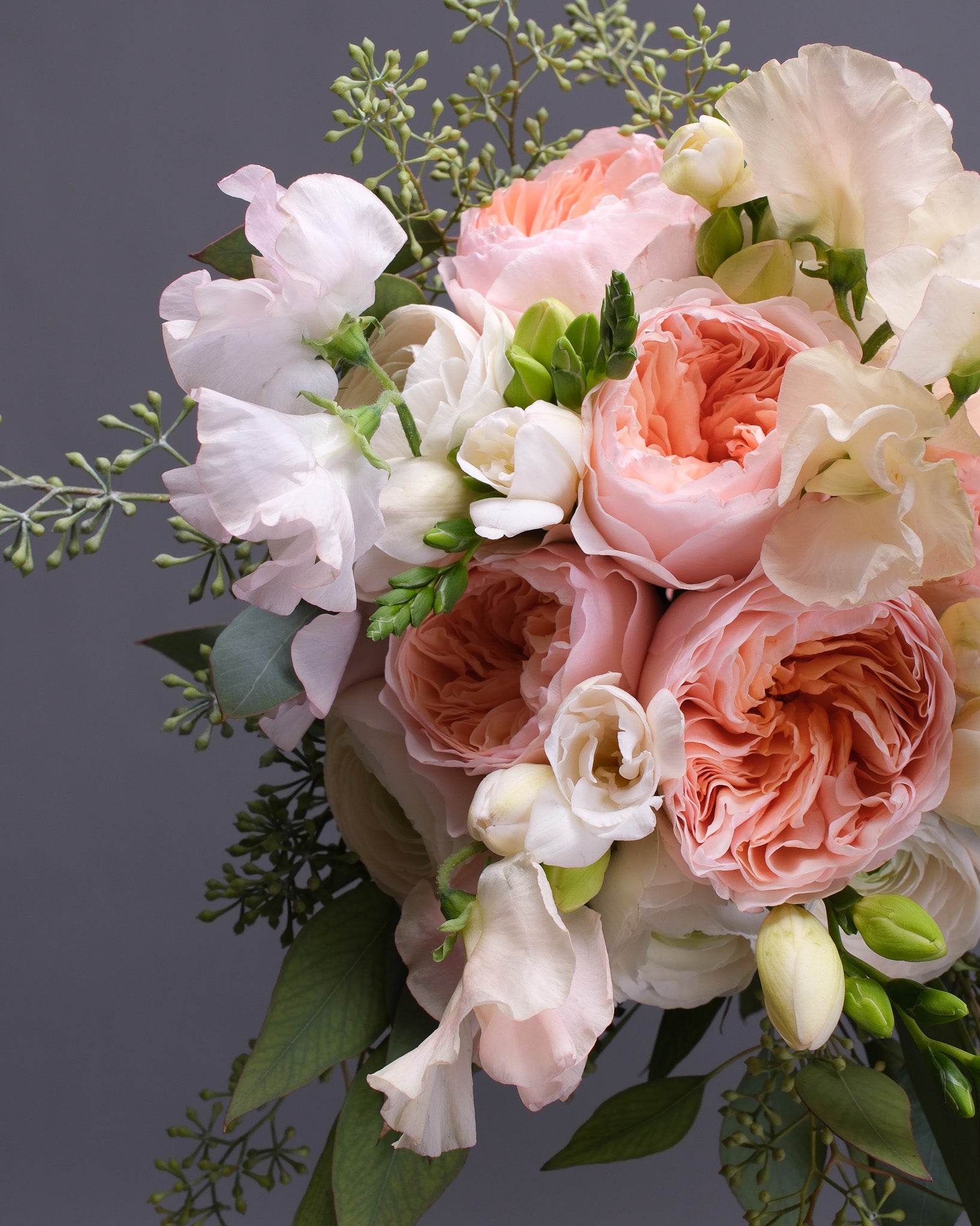 Timeless Rose Bridal Bouquet & Boutonniere