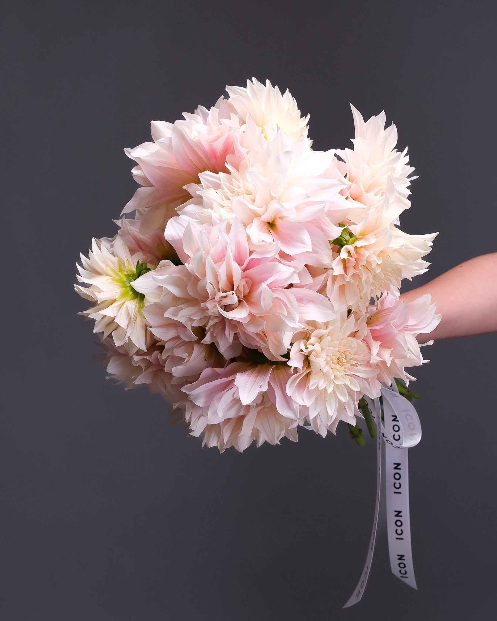 Creme Dahlia Bouquet