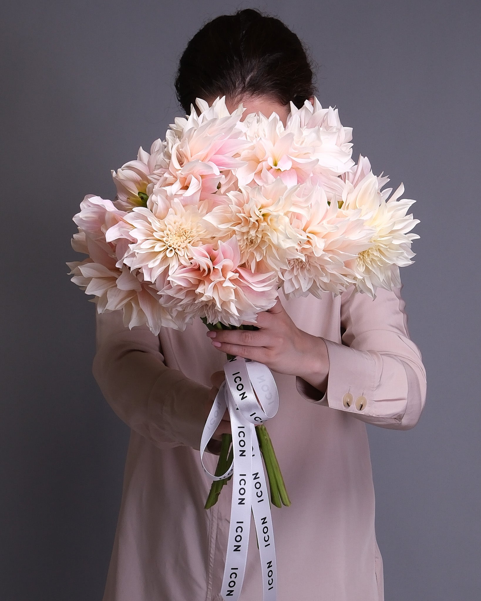 Creme Dahlia Bouquet