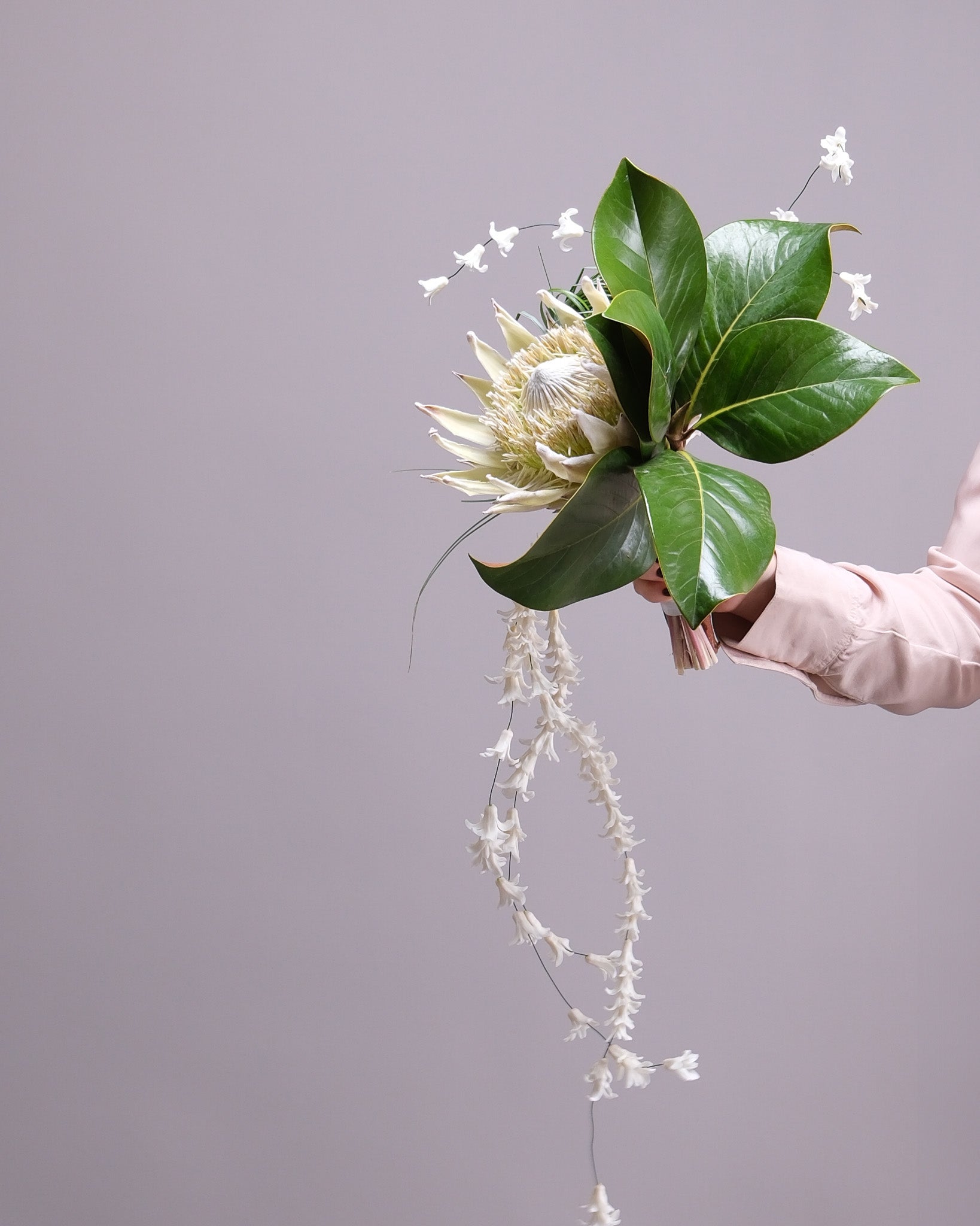 Exotic Bridal Bouquet and Boutonniere