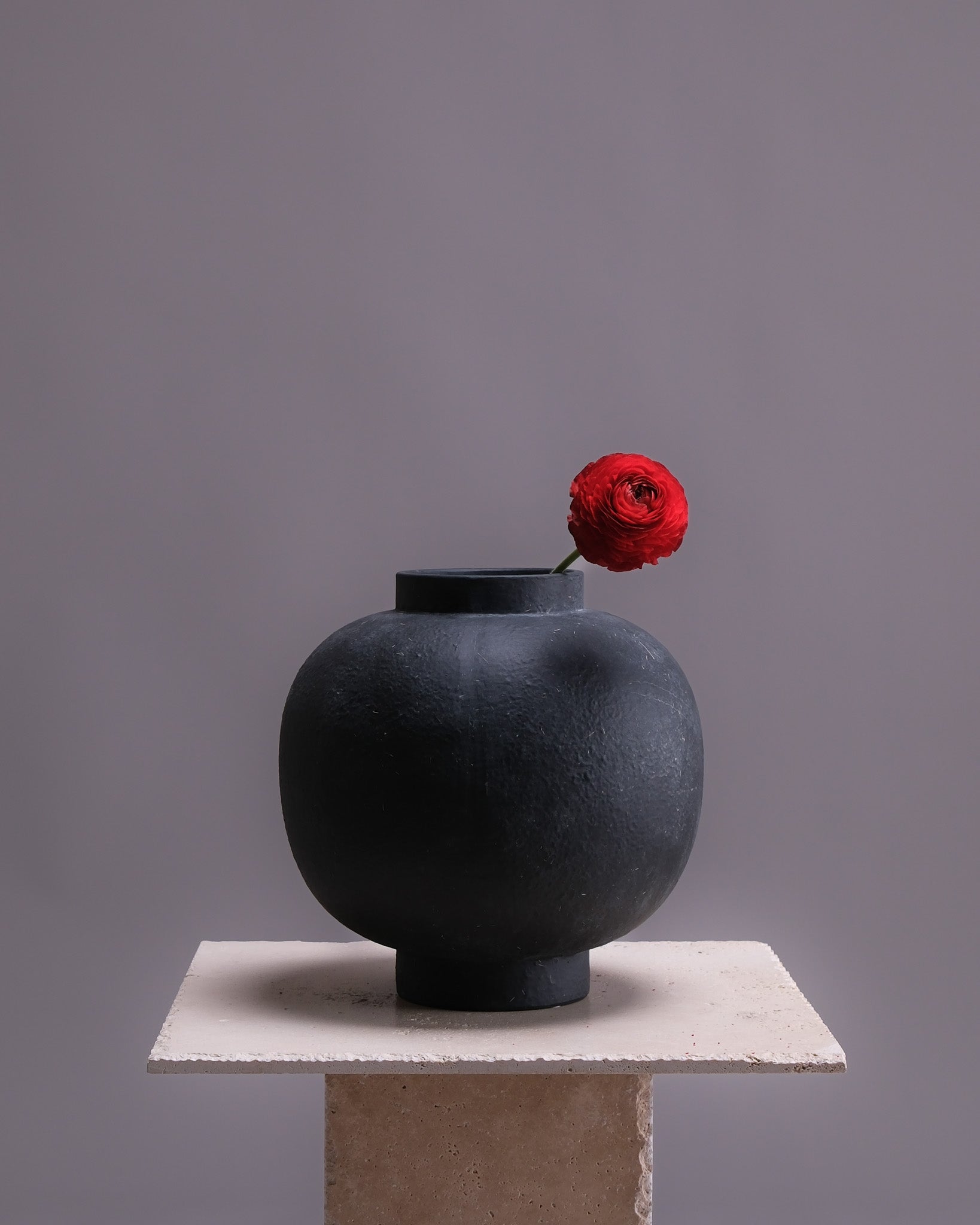 Black Interior vase