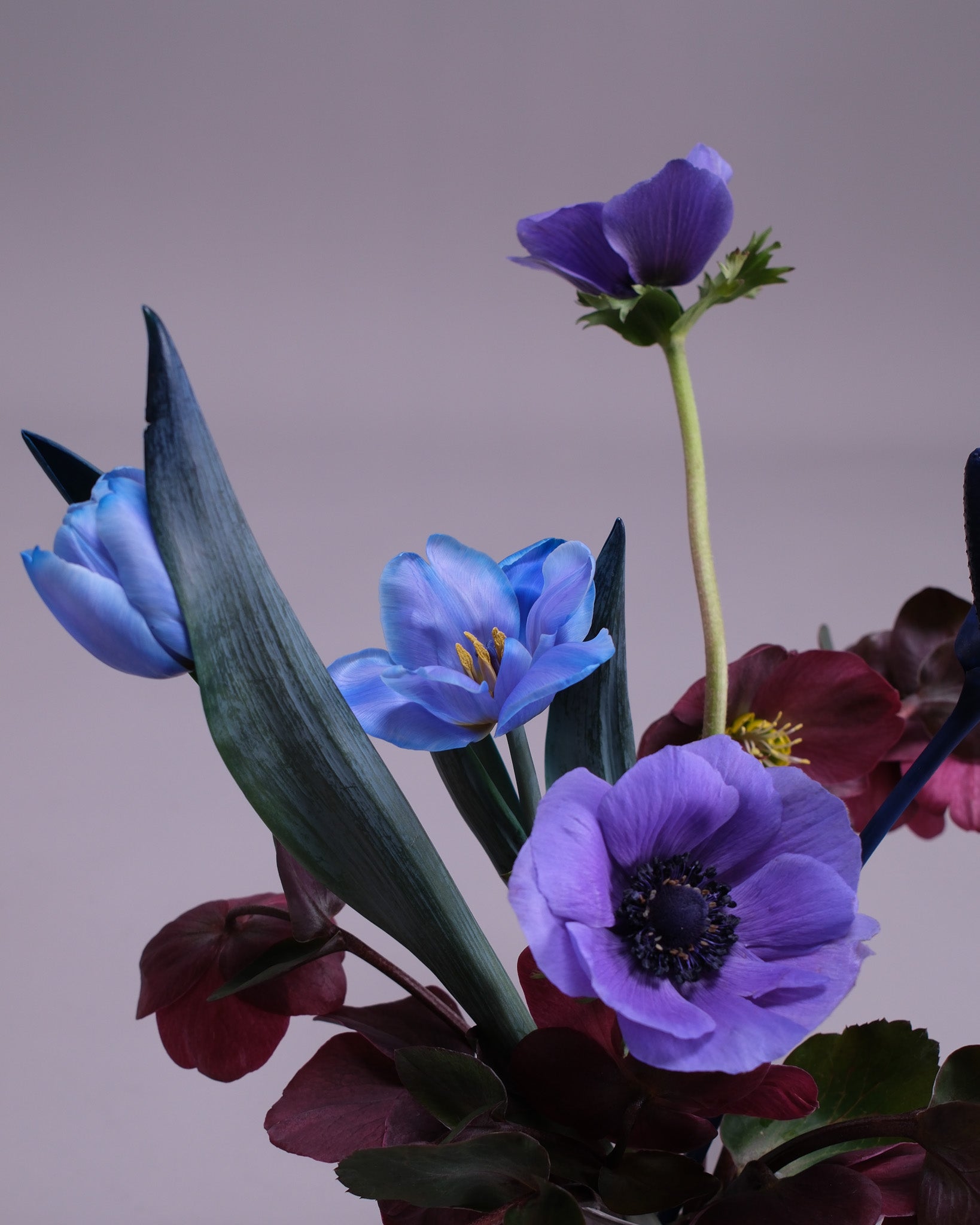 Petite Vase Set — Event Florals Blue Theme