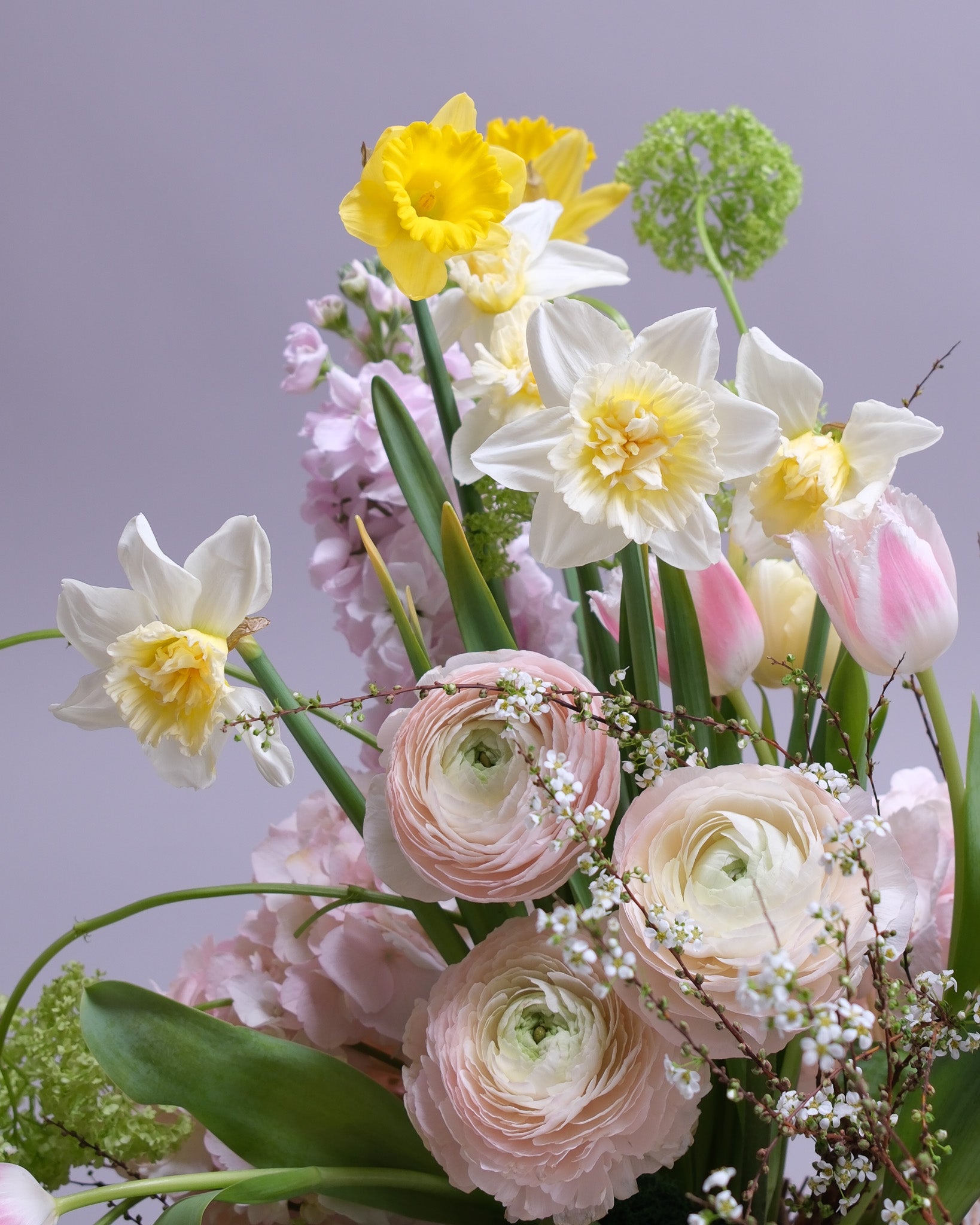 Spring Nest Garden Flower Arrangement