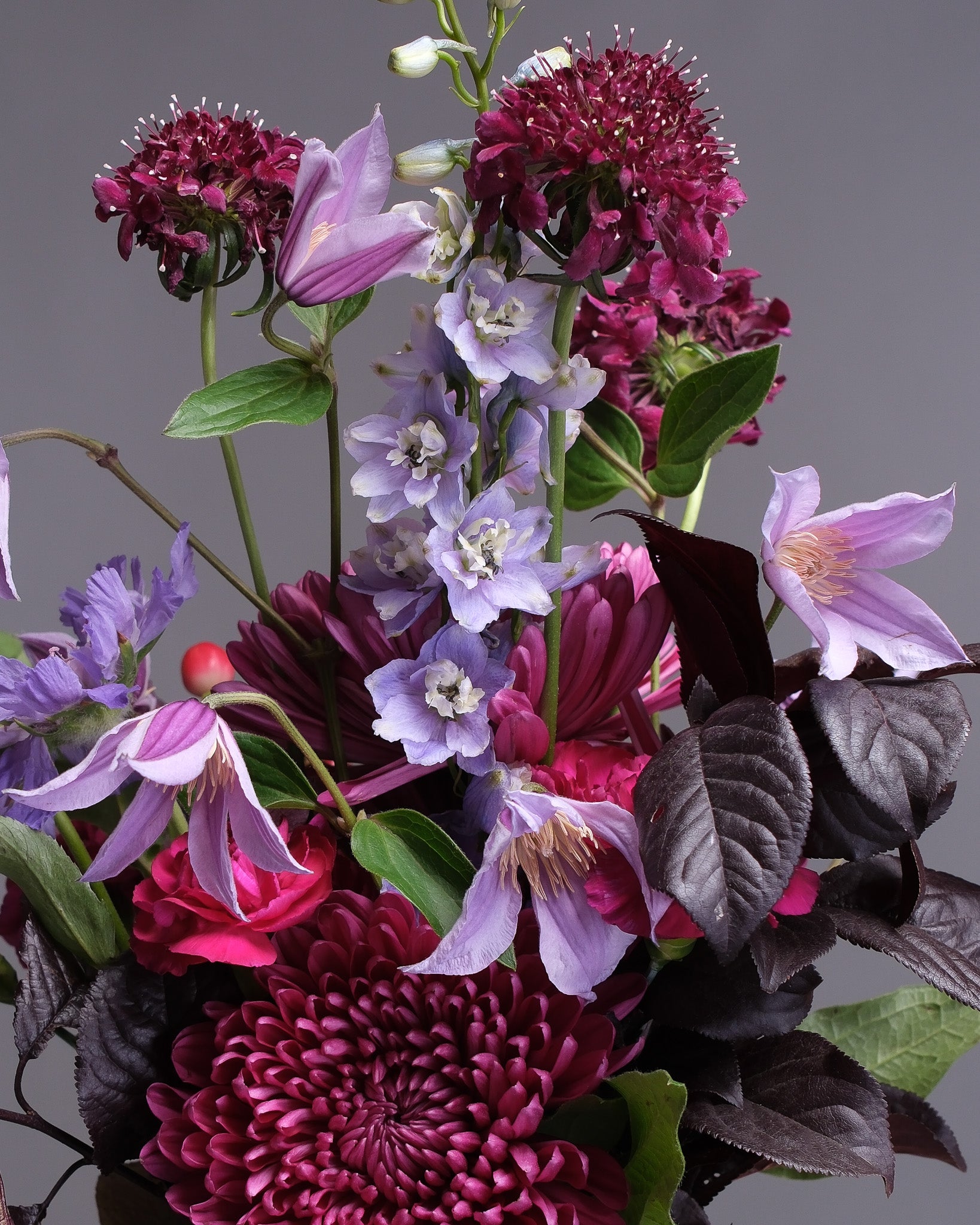 Fall Majesty Bridal Bouquet and Boutonniere