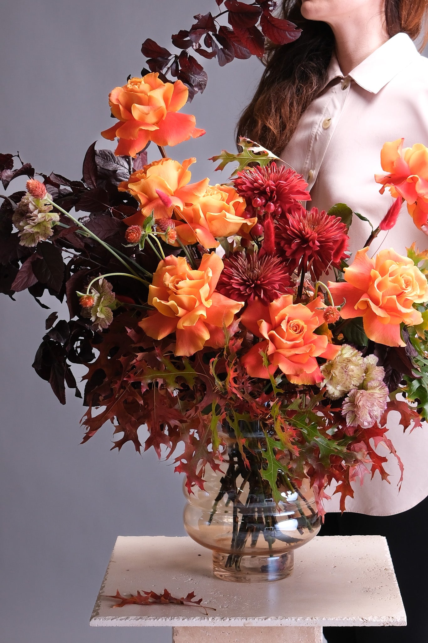 Golden Harvest Thanksgiving Arrangement