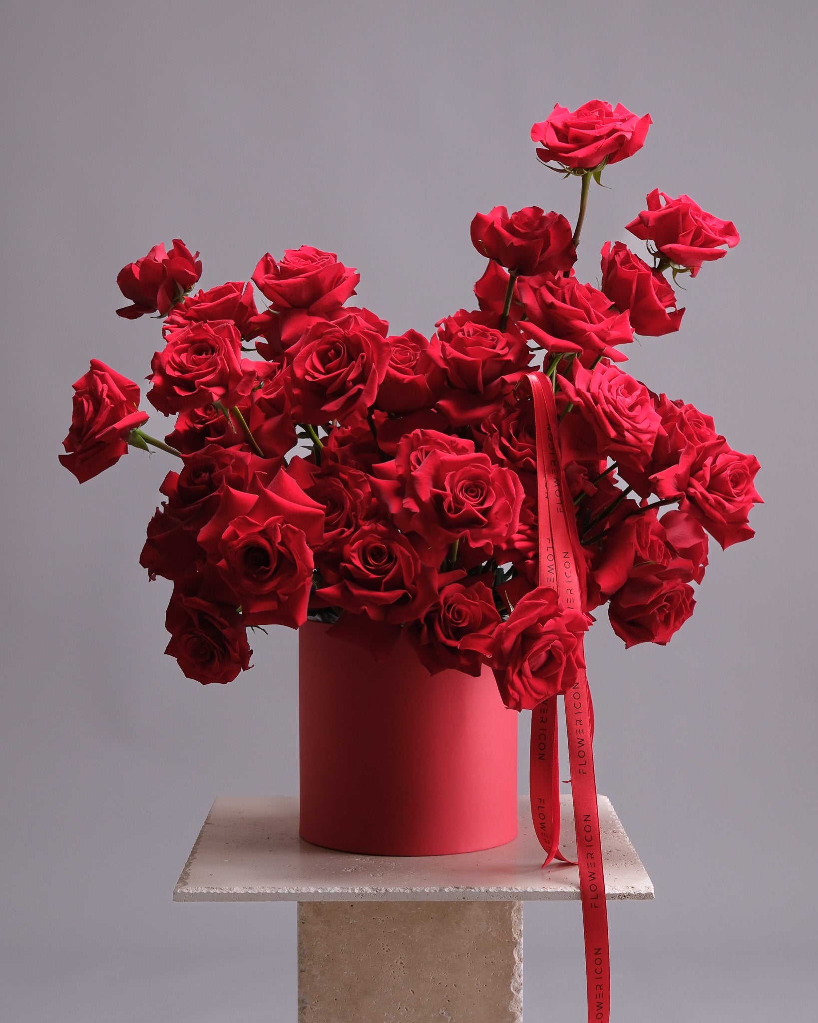 Red Roses Iconic Flower Box