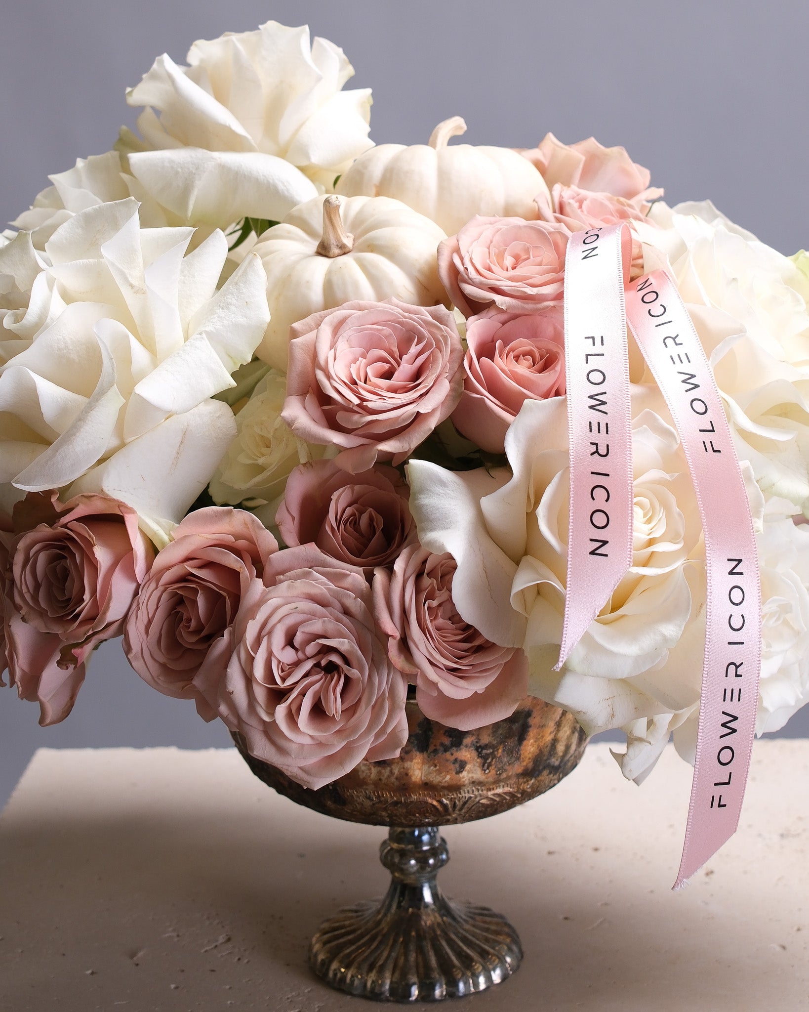 Ivory Harvest Thanksgiving Table Centerpiece
