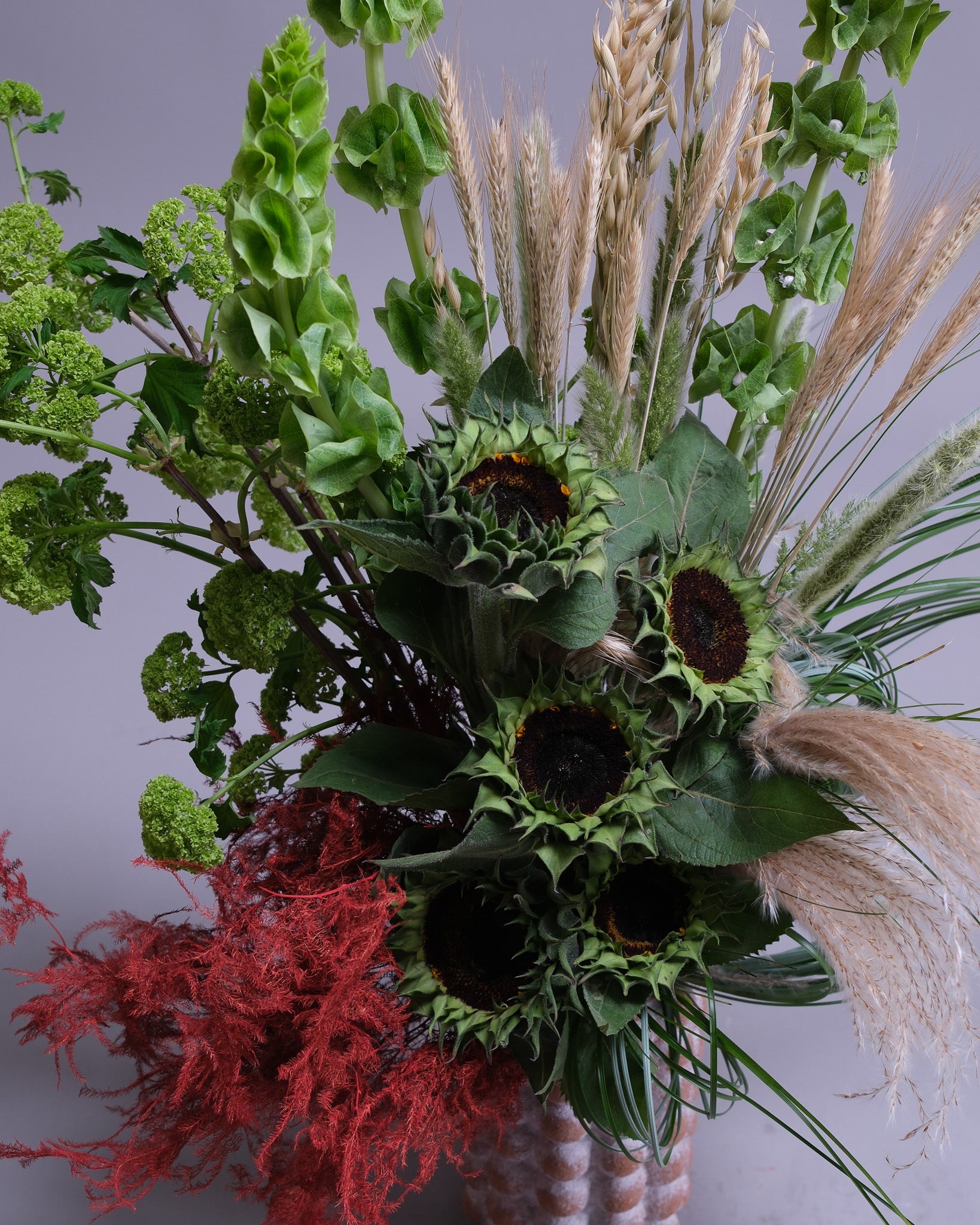 Sunflower Greens Flower Arrangement