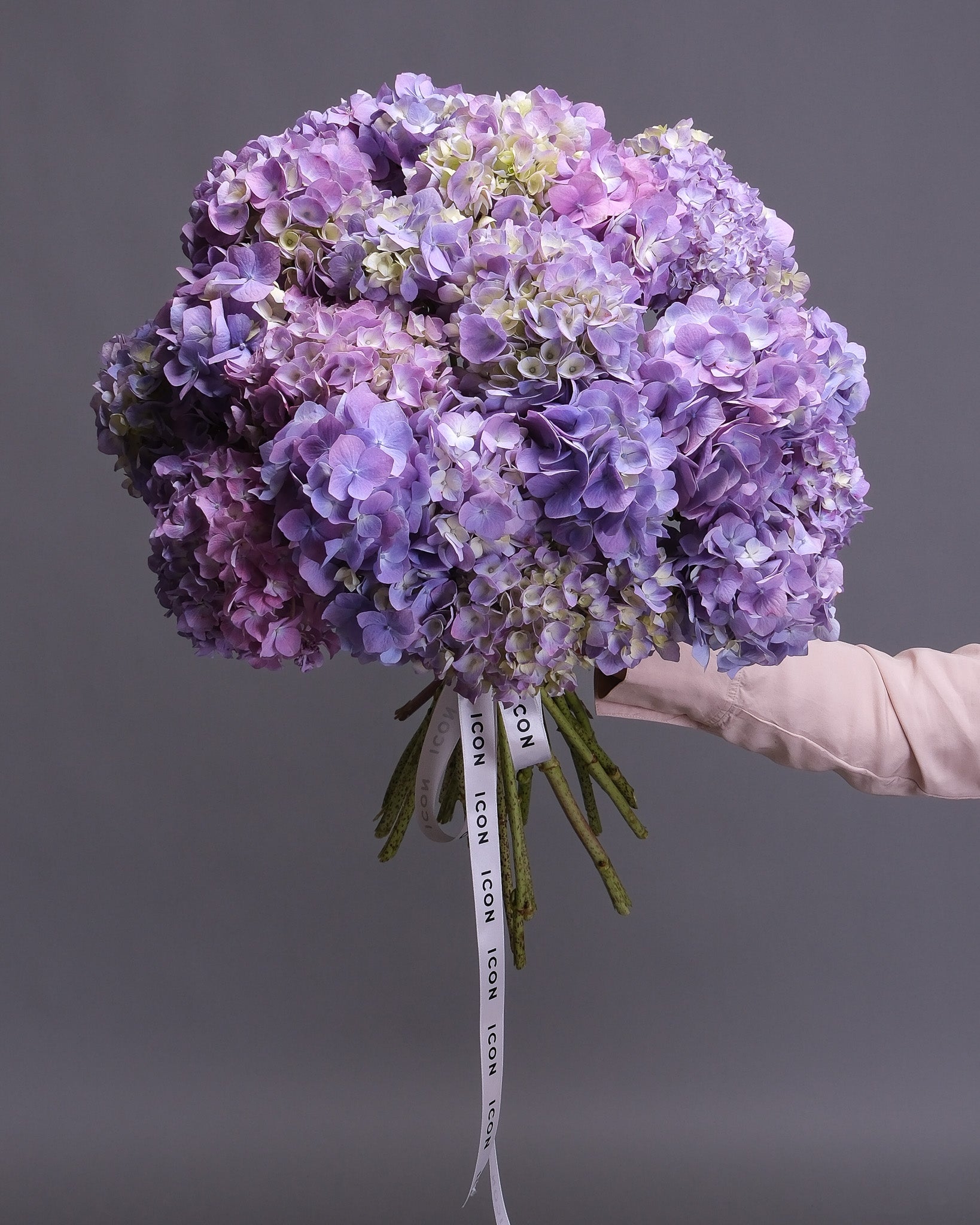 Purple Hydrangeas Bouquet