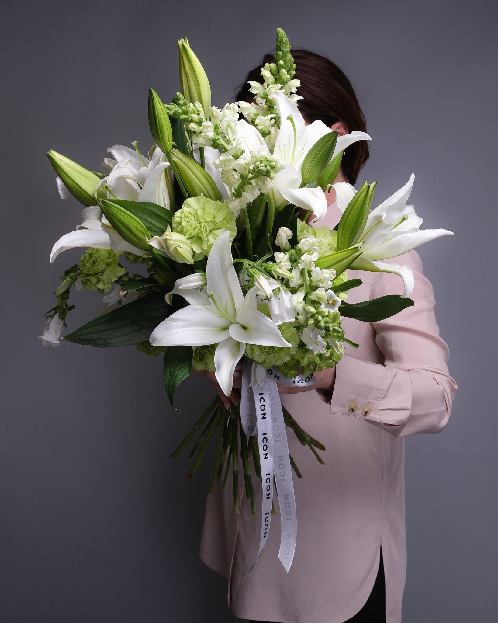 Monochrome Muse Flower Arrangement