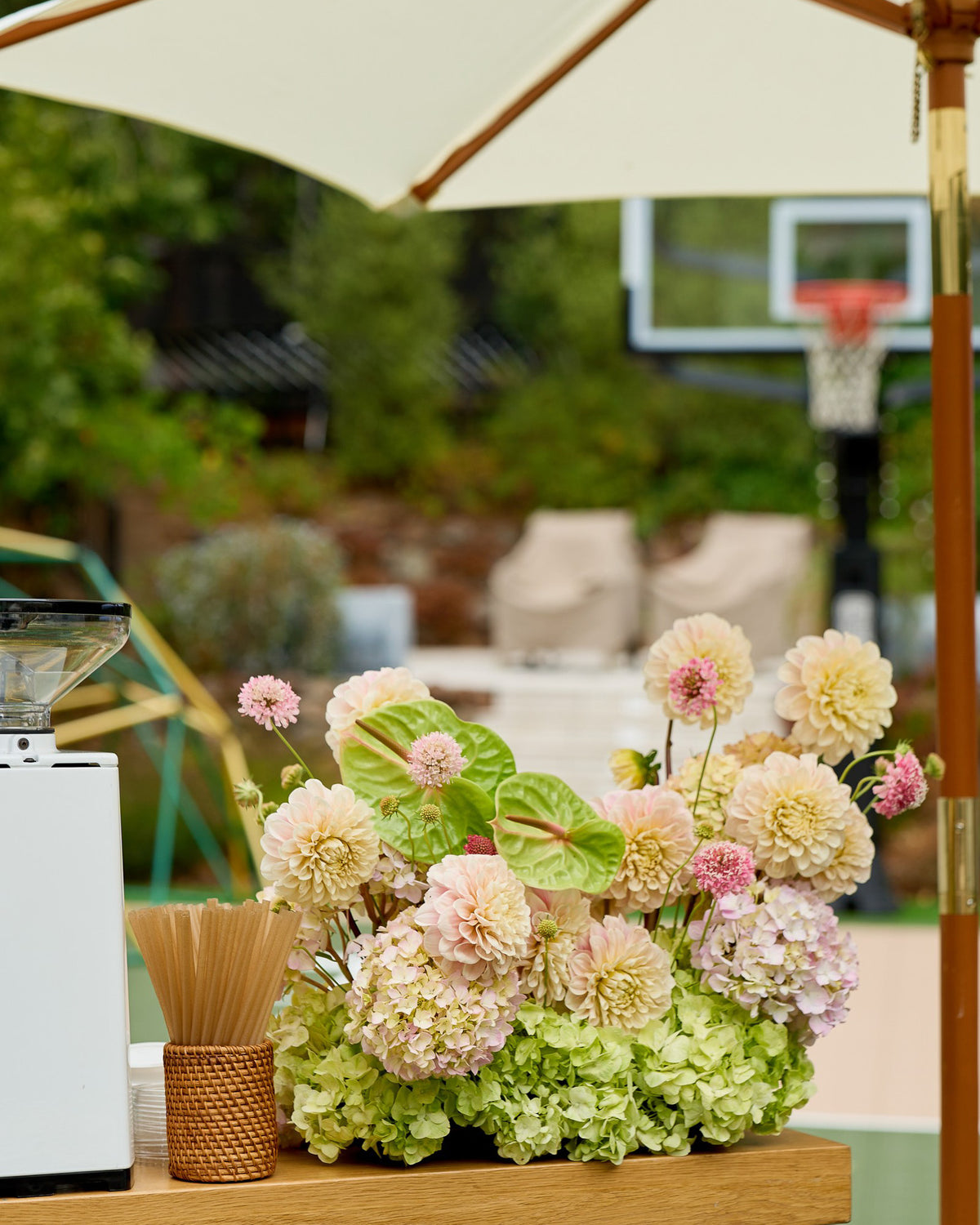 Summer Table Arrangement — Small & Bar Size