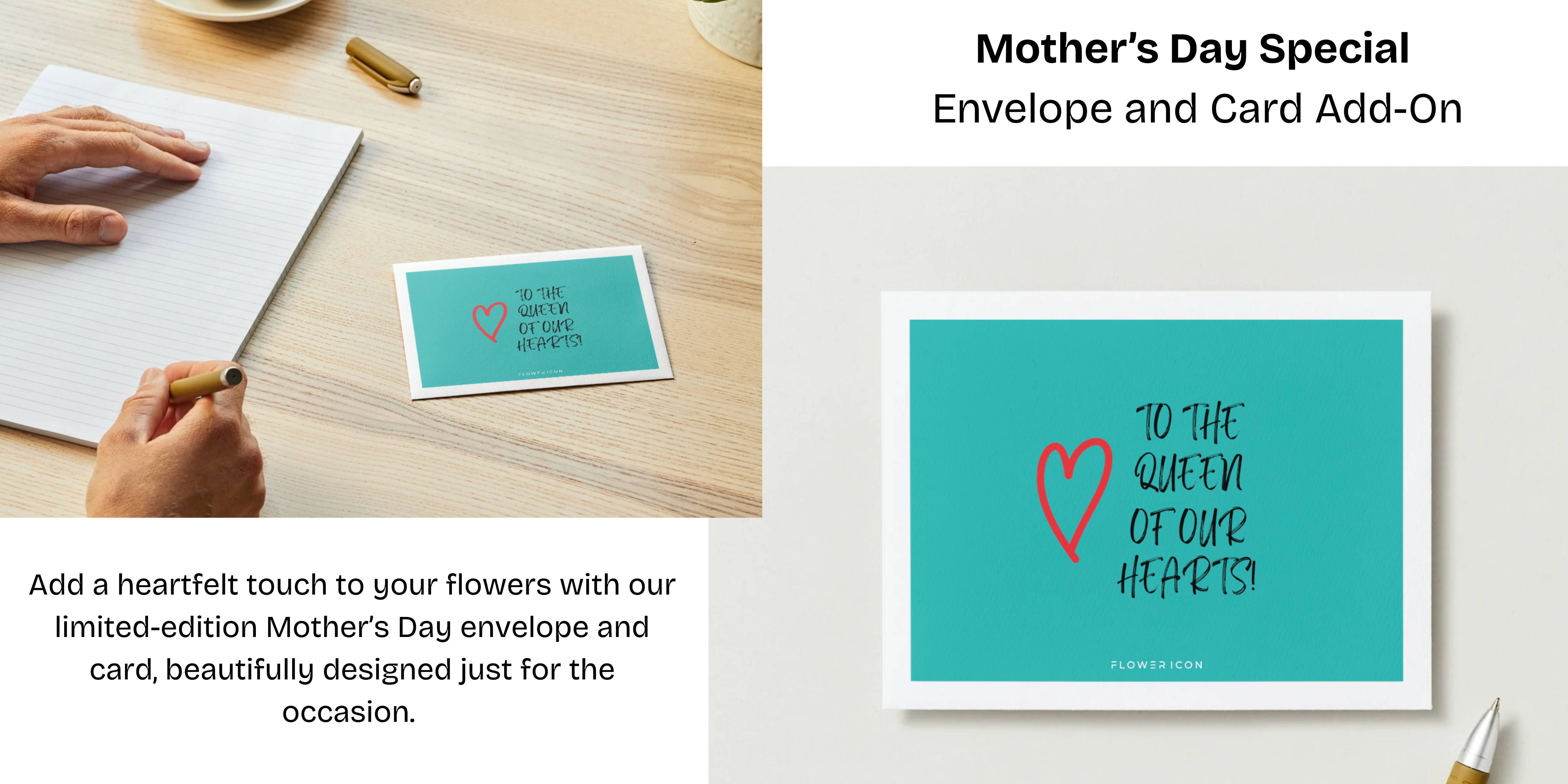 Mothers Day Card and Flowers