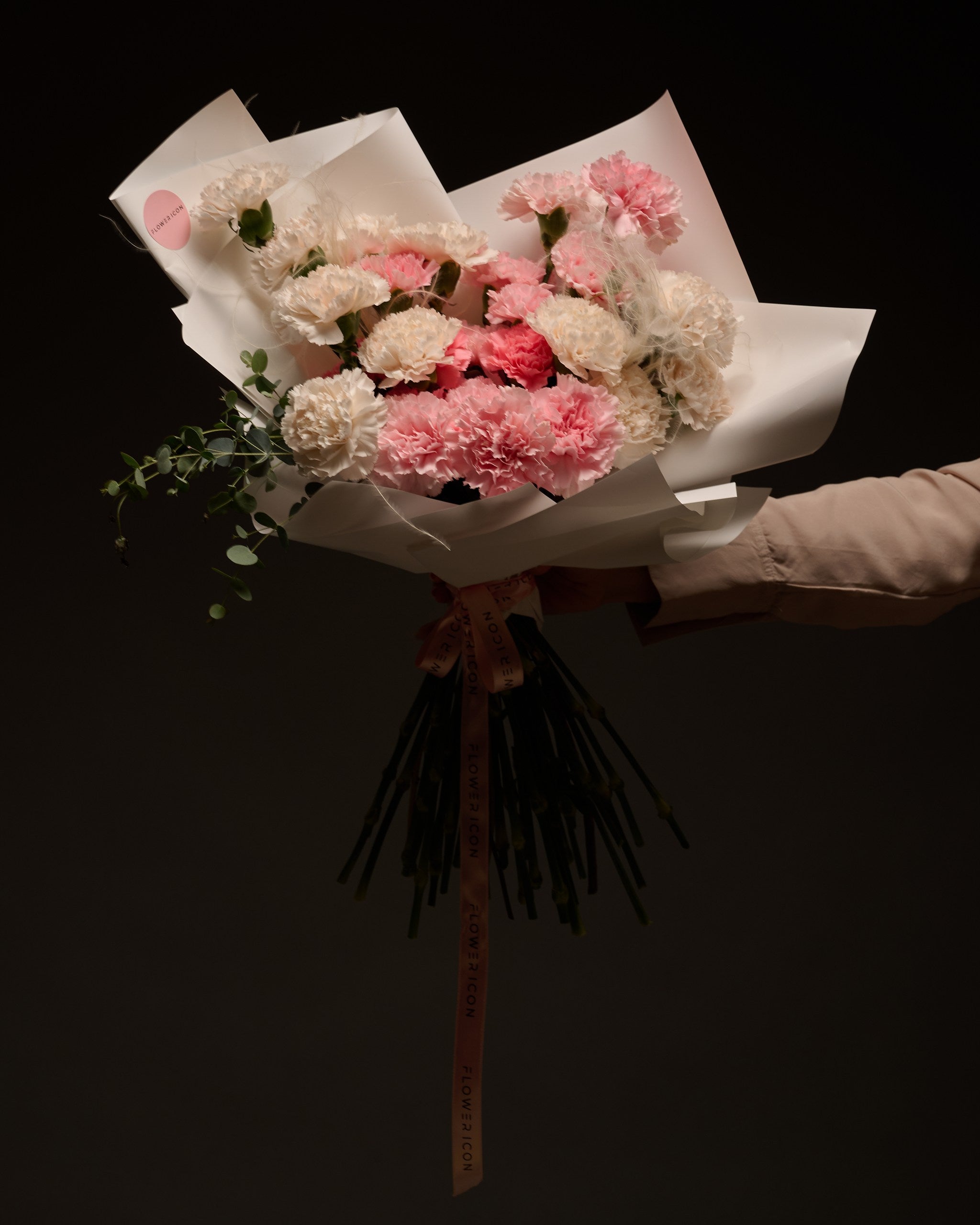 Pink Carnations Prism - Flower Icon