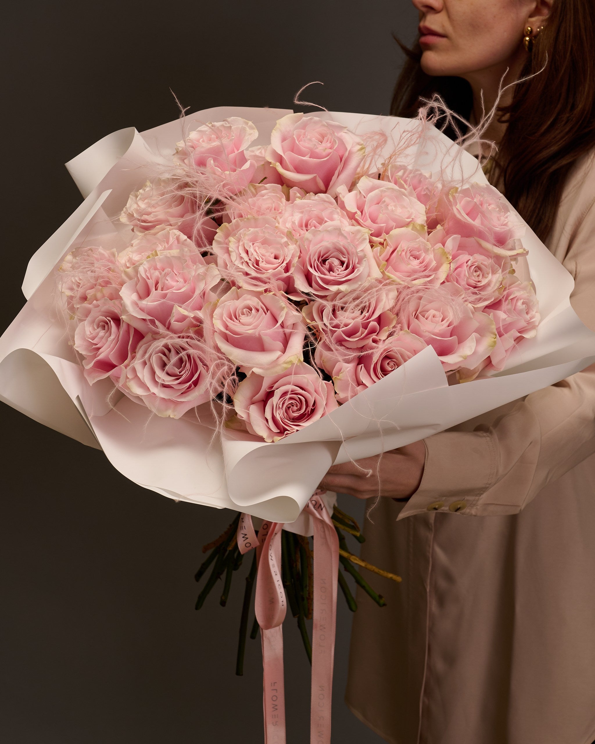 Pink Marshmallow French Roses with a Tender Touch