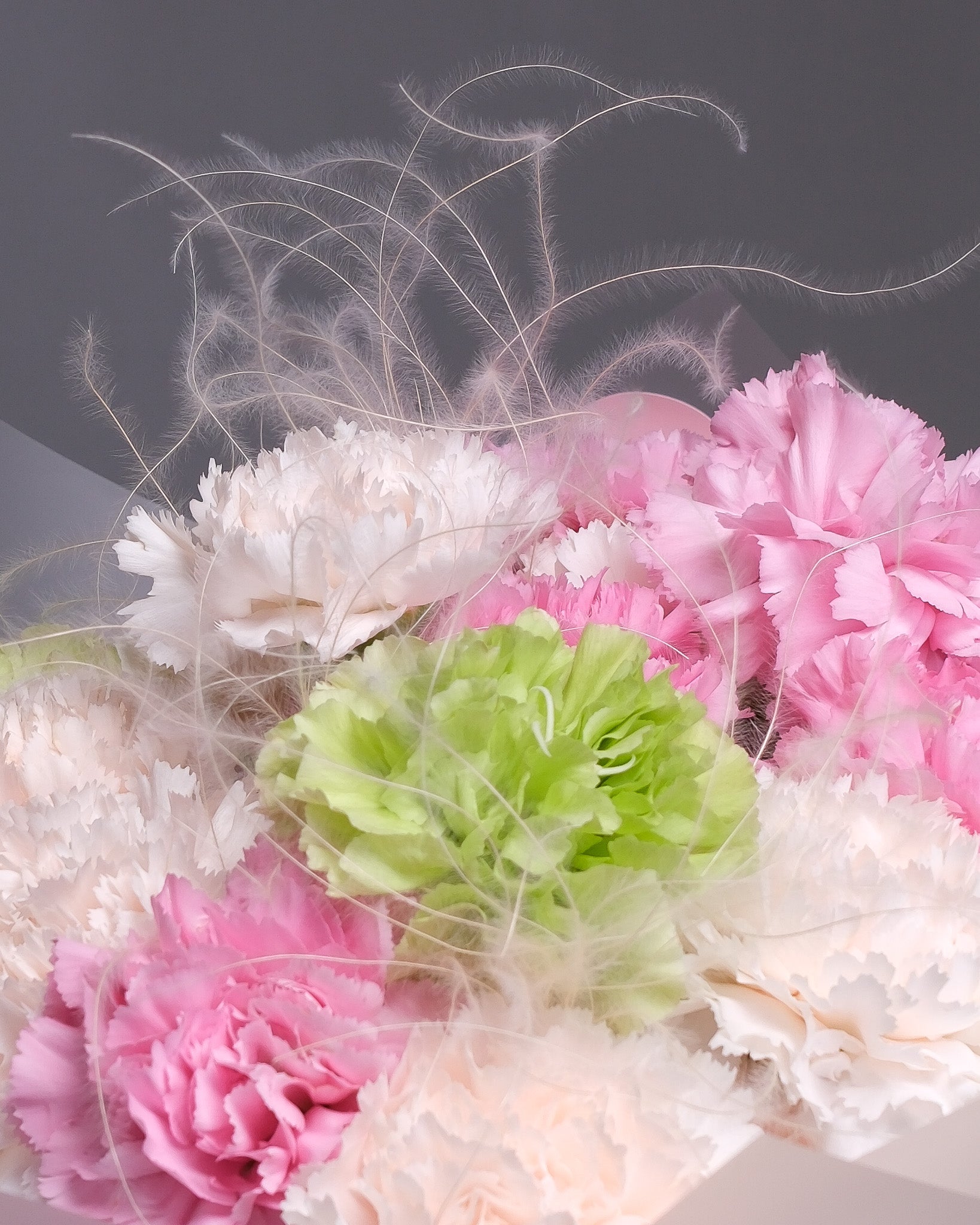 Carnations Bouquet: Pastel Charm