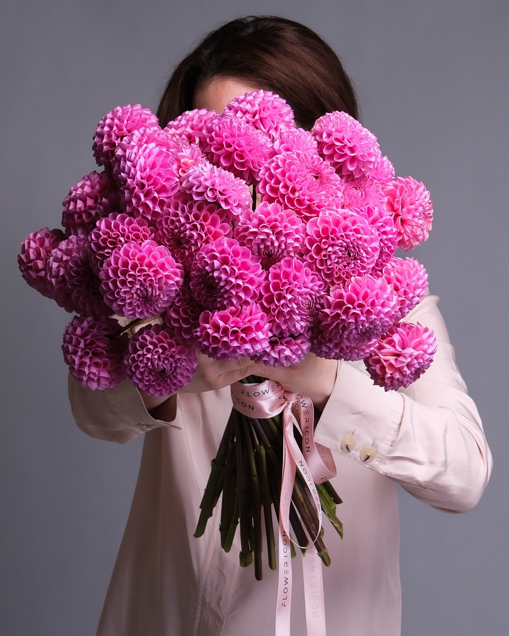 Fuschia Dahlia Bouquet