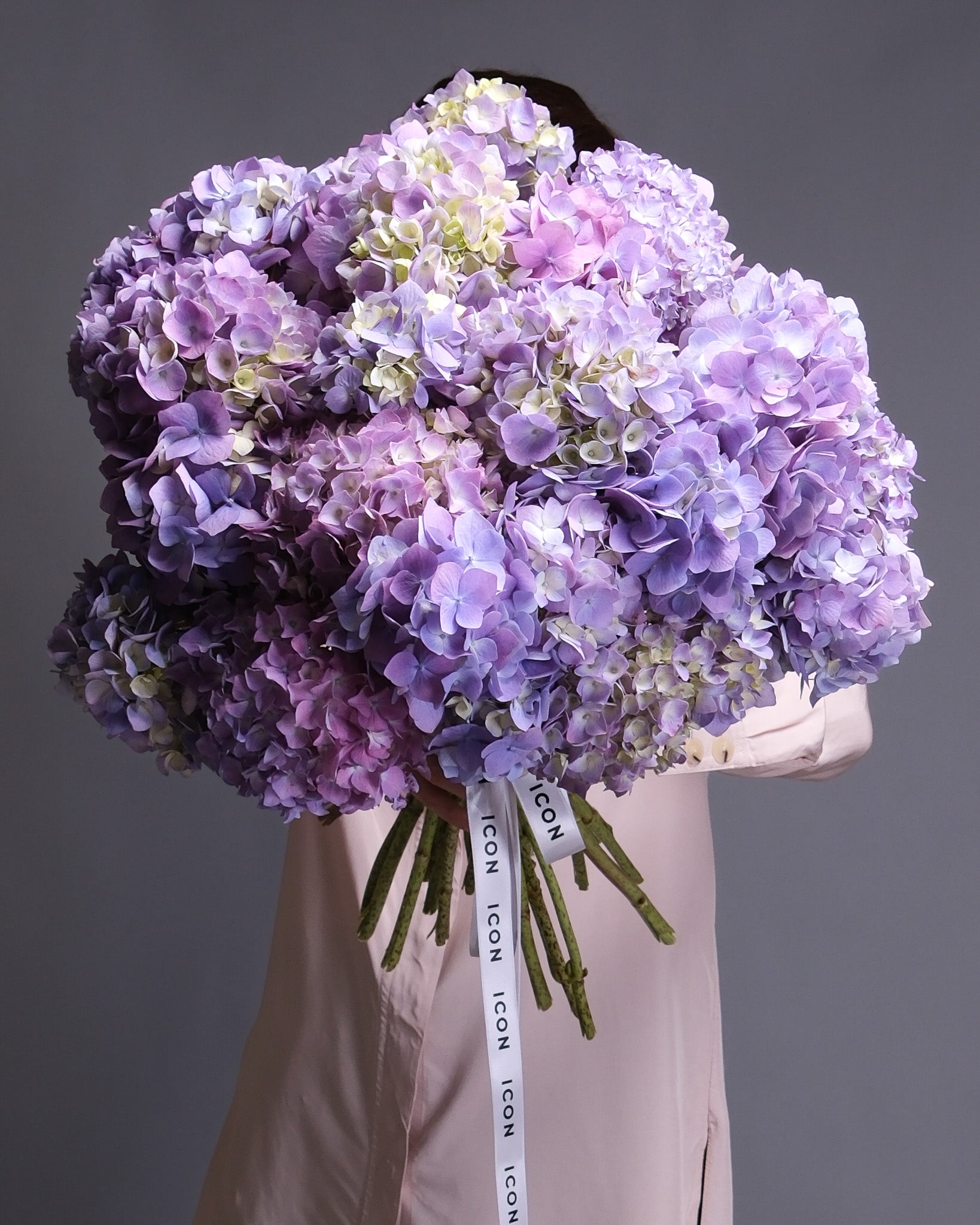 Purple Hydrangeas Bouquet
