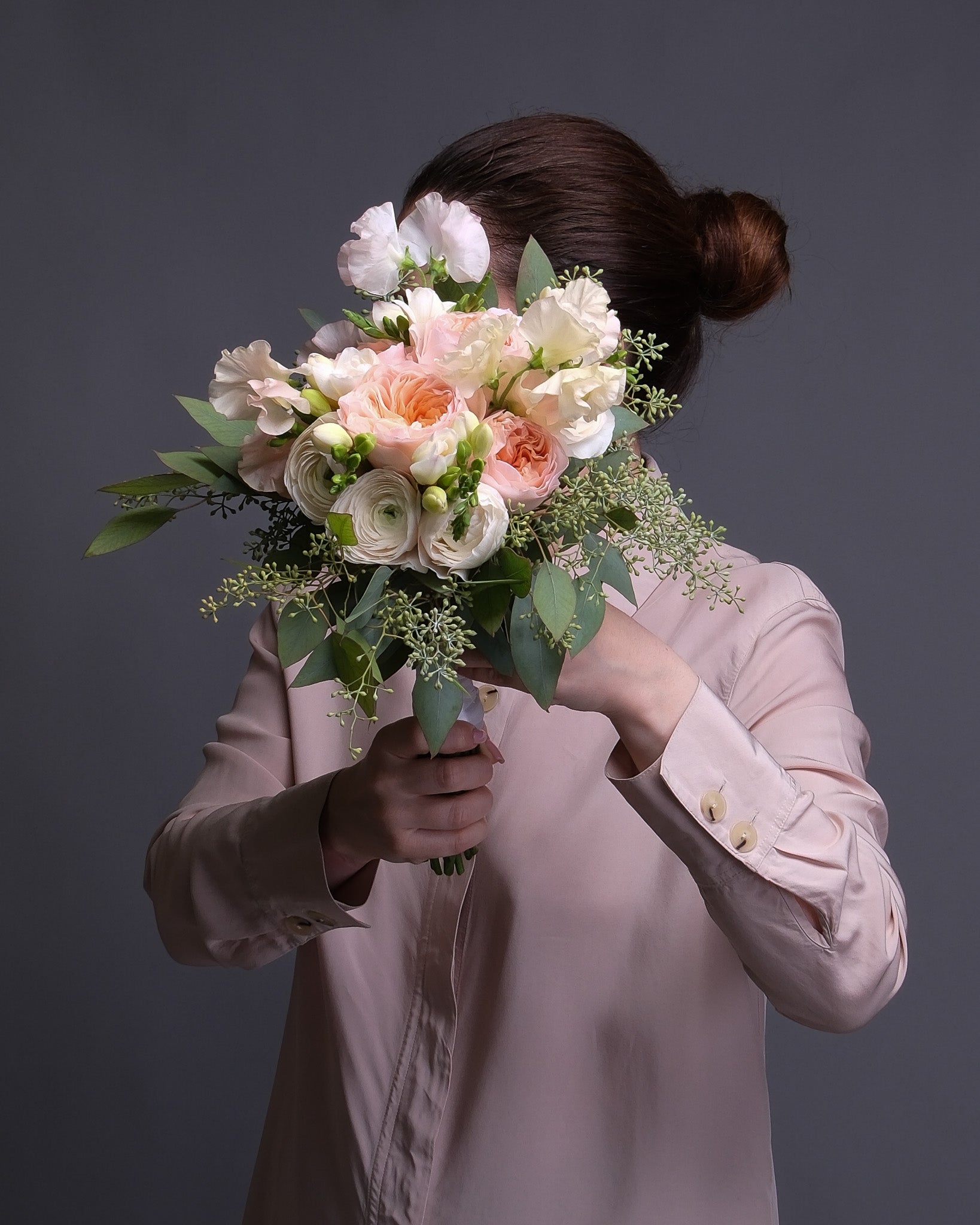 Timeless Rose Bridal Bouquet & Boutonniere