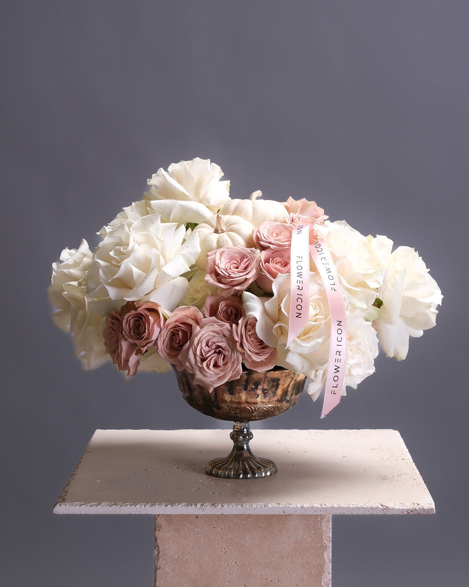 Ivory Harvest Thanksgiving Table Centerpiece