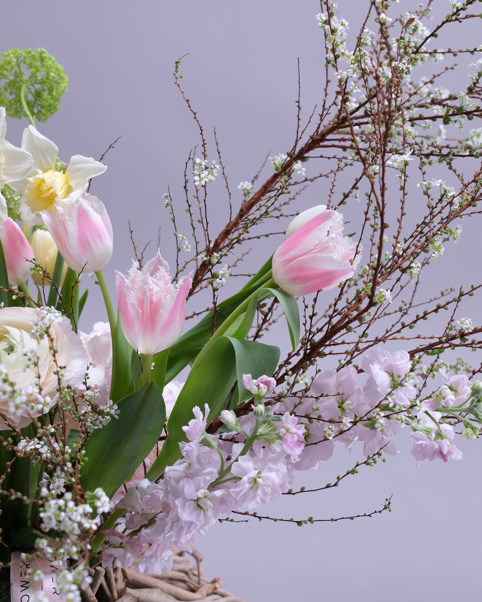 Spring Nest Garden Flower Arrangement