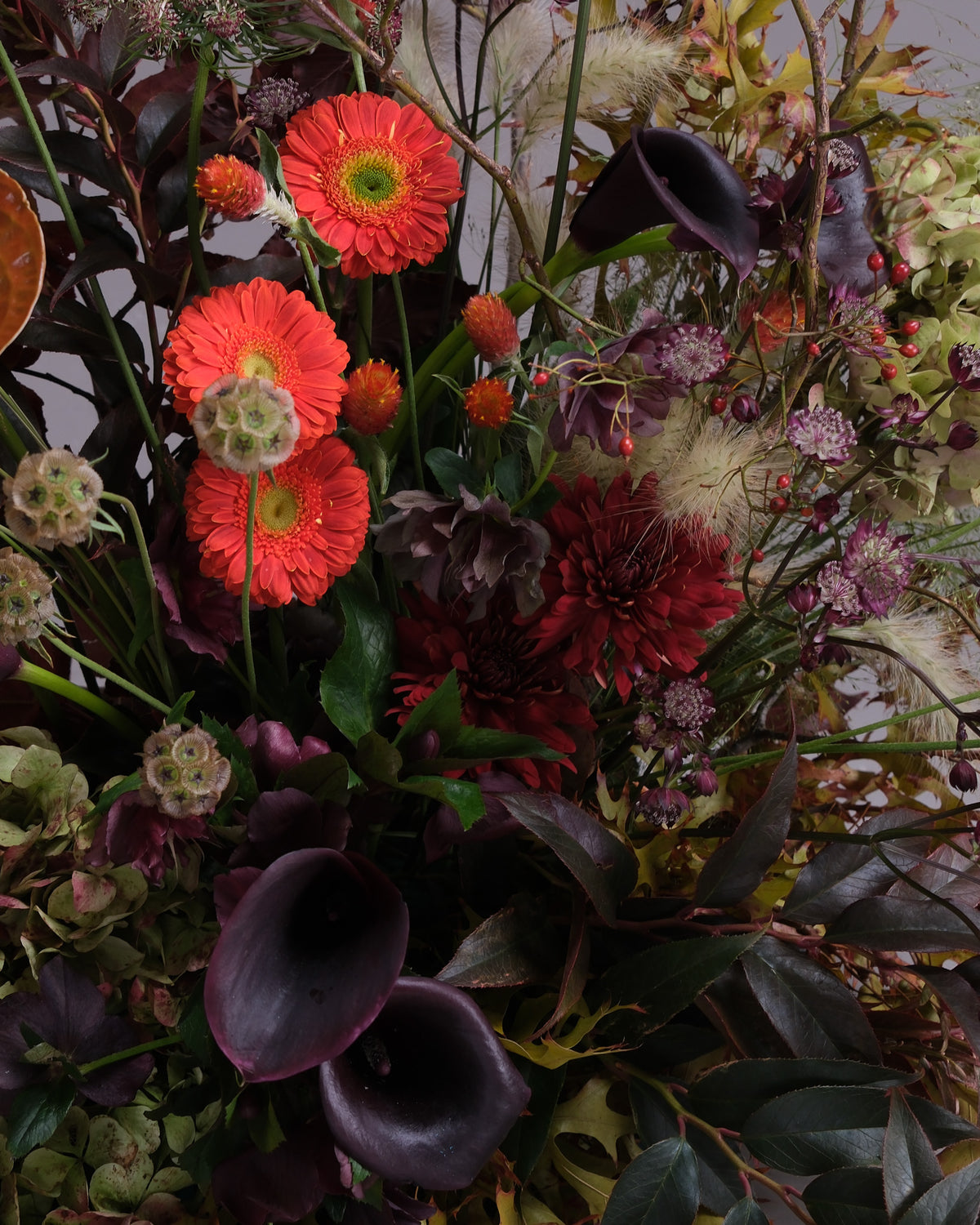 Autumn Podium — Fall Floor Arrangement