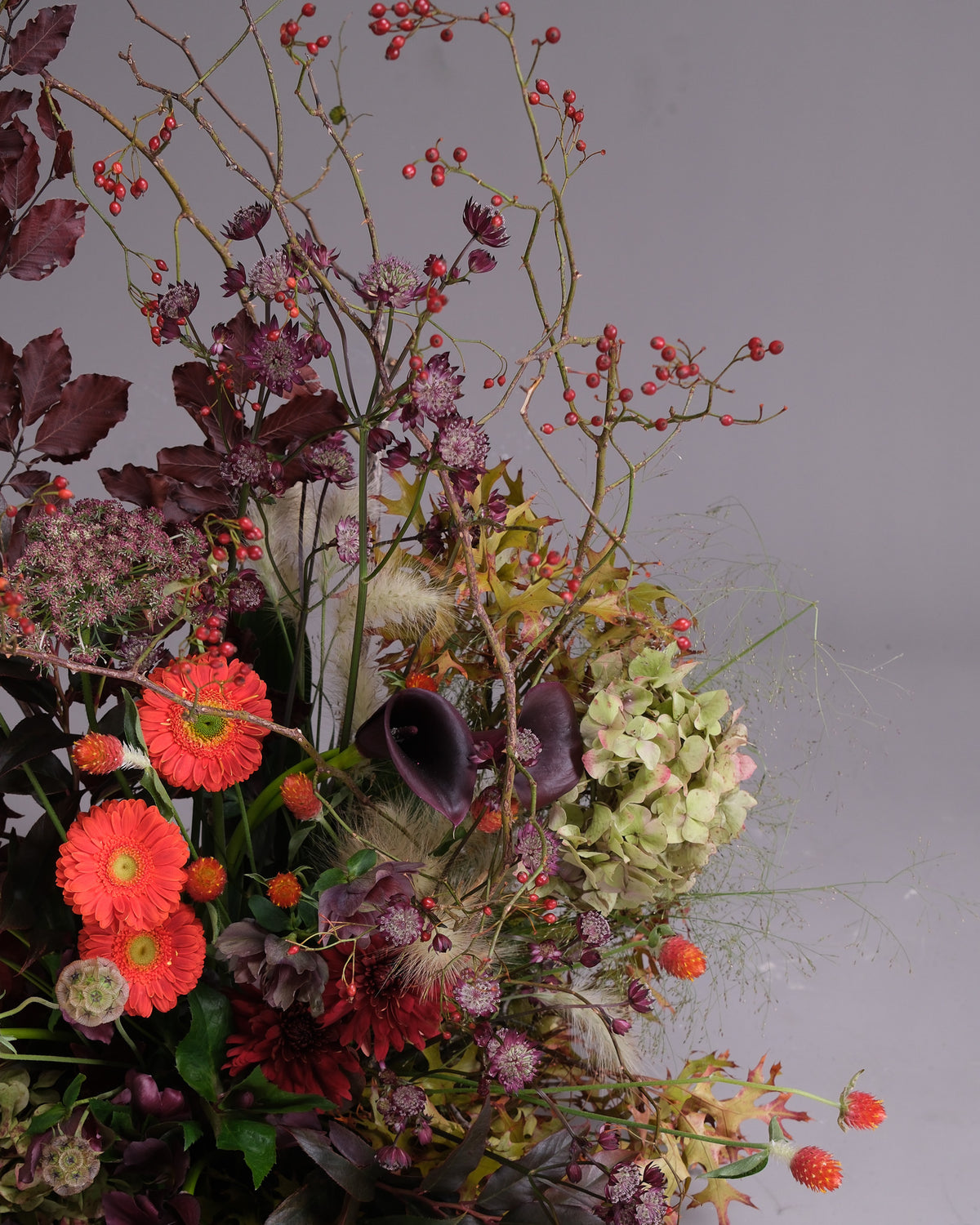 Autumn Podium — Fall Floor Arrangement