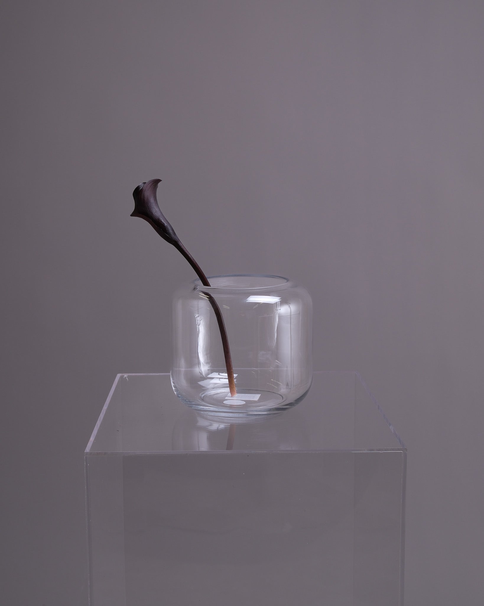 Drum Glass Vase