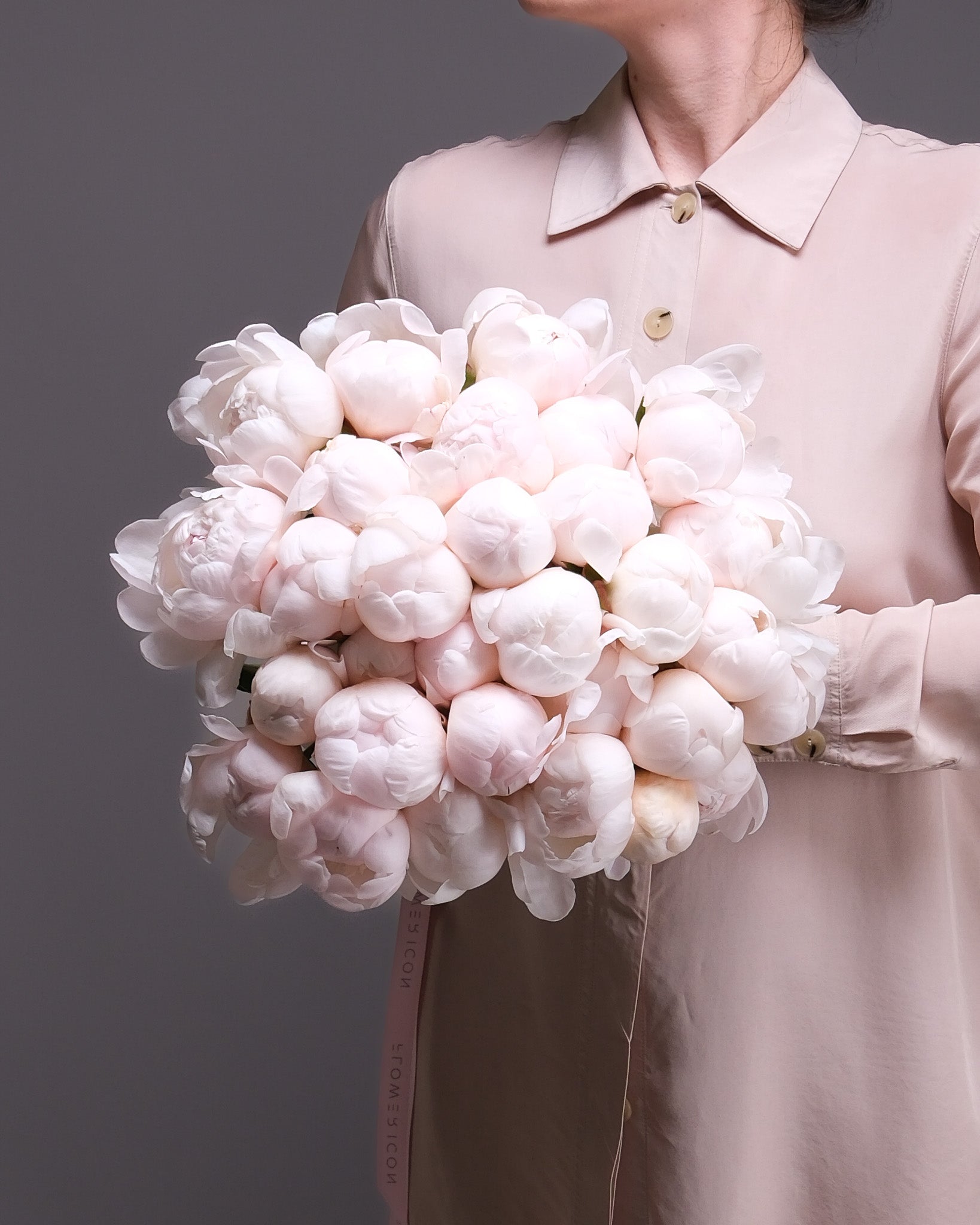 Extra Large Blush Peonies Bouquet