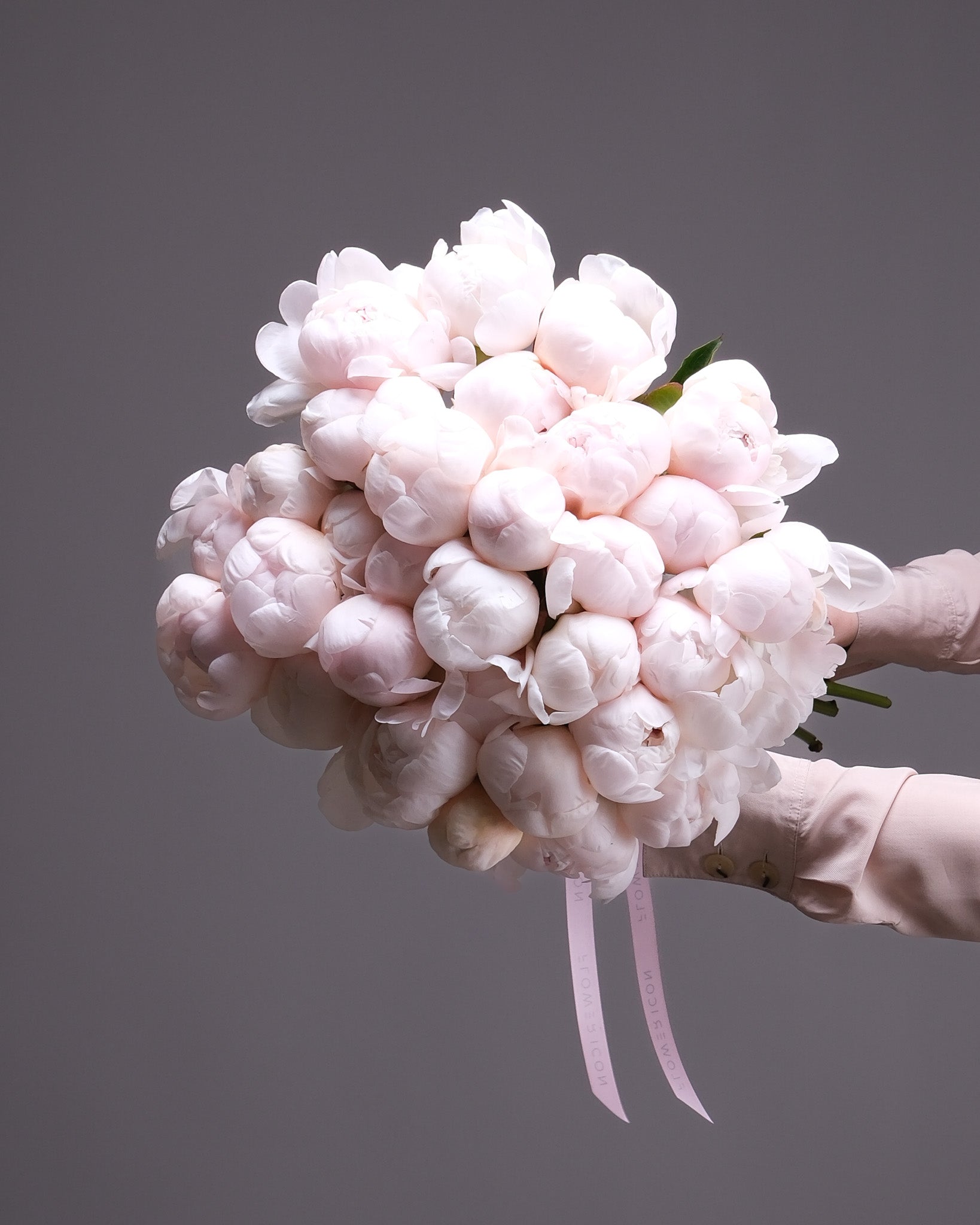 Extra Large Blush Peonies Bouquet