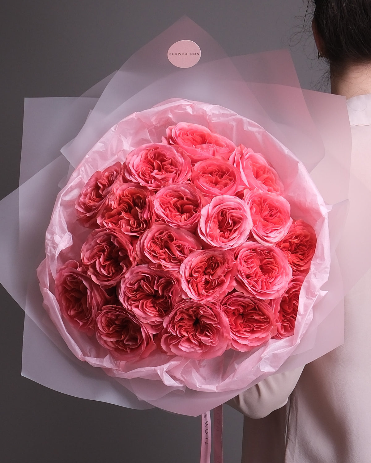 Pink Garden Roses